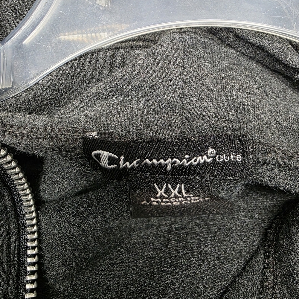 Champion Dark Gray Elite Hoodie - Picture 5 of 5